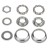 Детали каретки для односоставных шатунов XR-BB01 серебристые 51,5 мм