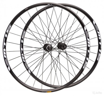 Комплект колес 26&quot; Shimano MT15 черные