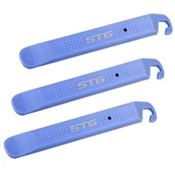 Монтажки пластиковые 3 шт голубые YC-311 STG