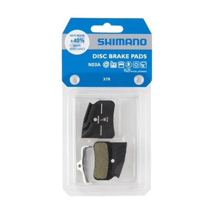 Тормозные колодки дисковые Shimano N03A полимер радиатор