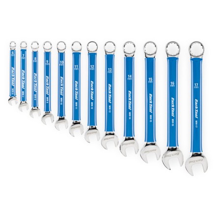 Набор гаечных ключей 12шт от 6 до 17мм Park Tool MW-SET.2 серебристо-синие