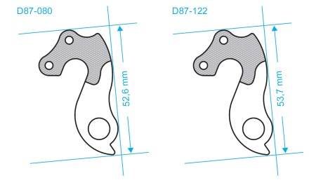 Петух для велосипеда литой D87/GH-080 (52,6 мм)