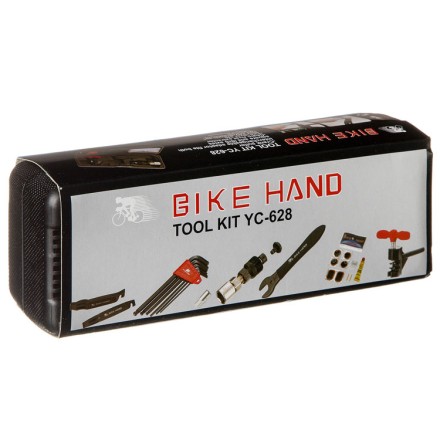 Набор велоинструментов из 6 предметов в кейсе Bike Hand YC-628 черный