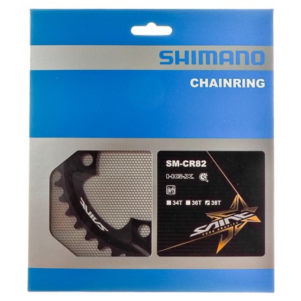 Звезда передняя Shimano SAINT SM-CR82 для FC-M820/M825 Single 38T