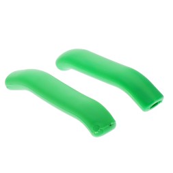 Силиконовая накладка ручки тормоза зеленая 2 шт