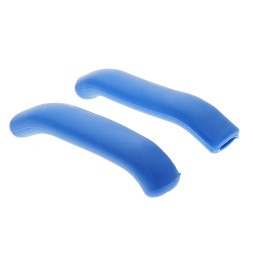 Силиконовая накладка ручки тормоза синяя 2 шт