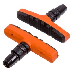 Тормозные колодки ободные V-Brake 60 мм EN-02 оранжевые