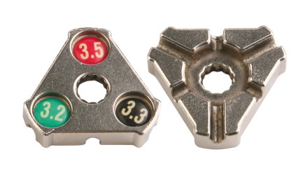 Ключ ниппельный YC-1А Bike Hand 3.2/3.3/3.5 мм Cr-Mo серебристый
