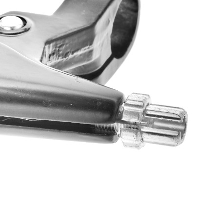 Ручки тормоза под 2 пальца алюминий BLF-106 silver/black комплект 2 шт