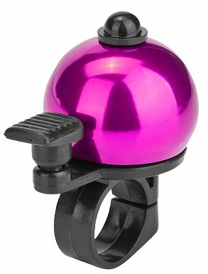 Звонок 13A-04 алюминий/пластик, чёрно-фиолетовый