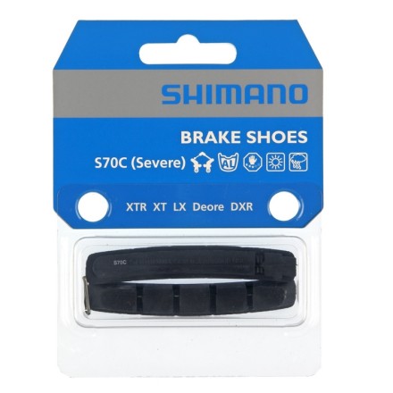 Вкладыш тормозных колодок (V-Brake) Shimano S70C для тяжелых условий