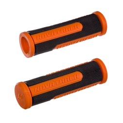 Грипсы 110 мм черно-оранжевый