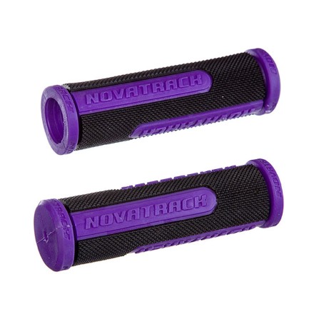 Грипсы 110 мм чёрно-фиолетовые РТ266С